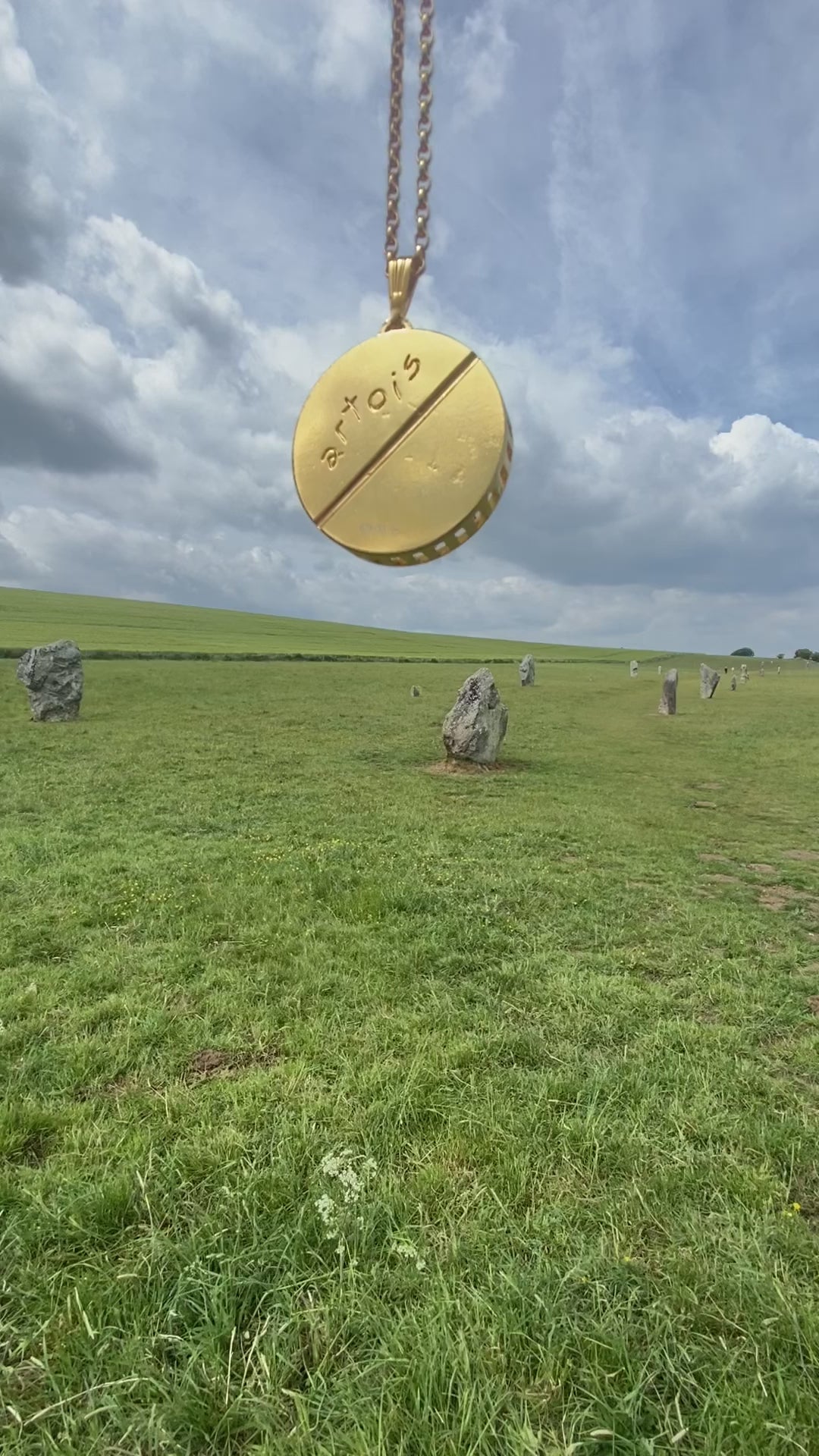“WHERE WERE YOU IN 3000 BC?” – The Battle Of The Beanfield 40th Anniversary Pendant