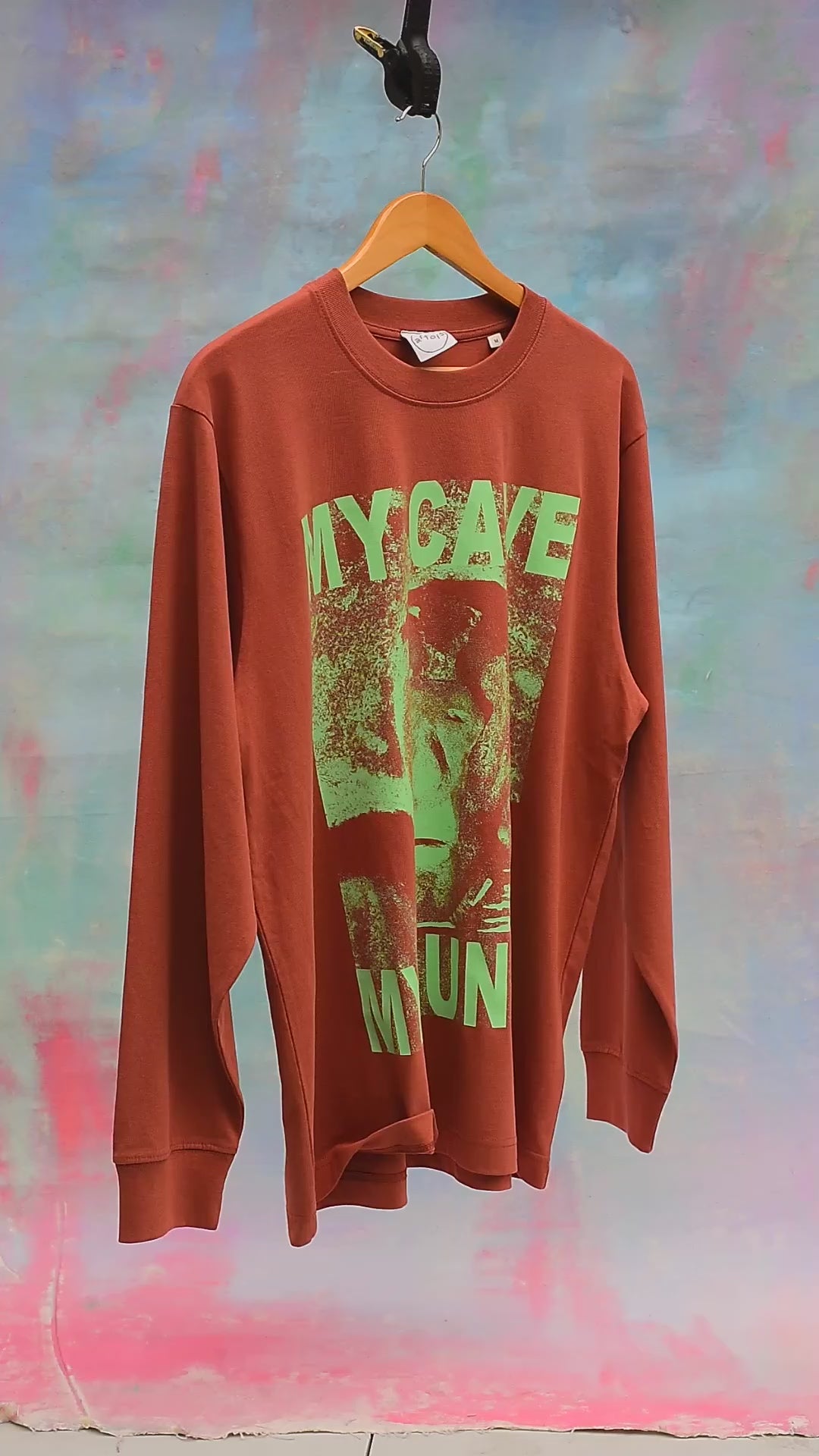 Grotte-God Long Sleeve Tee Clay