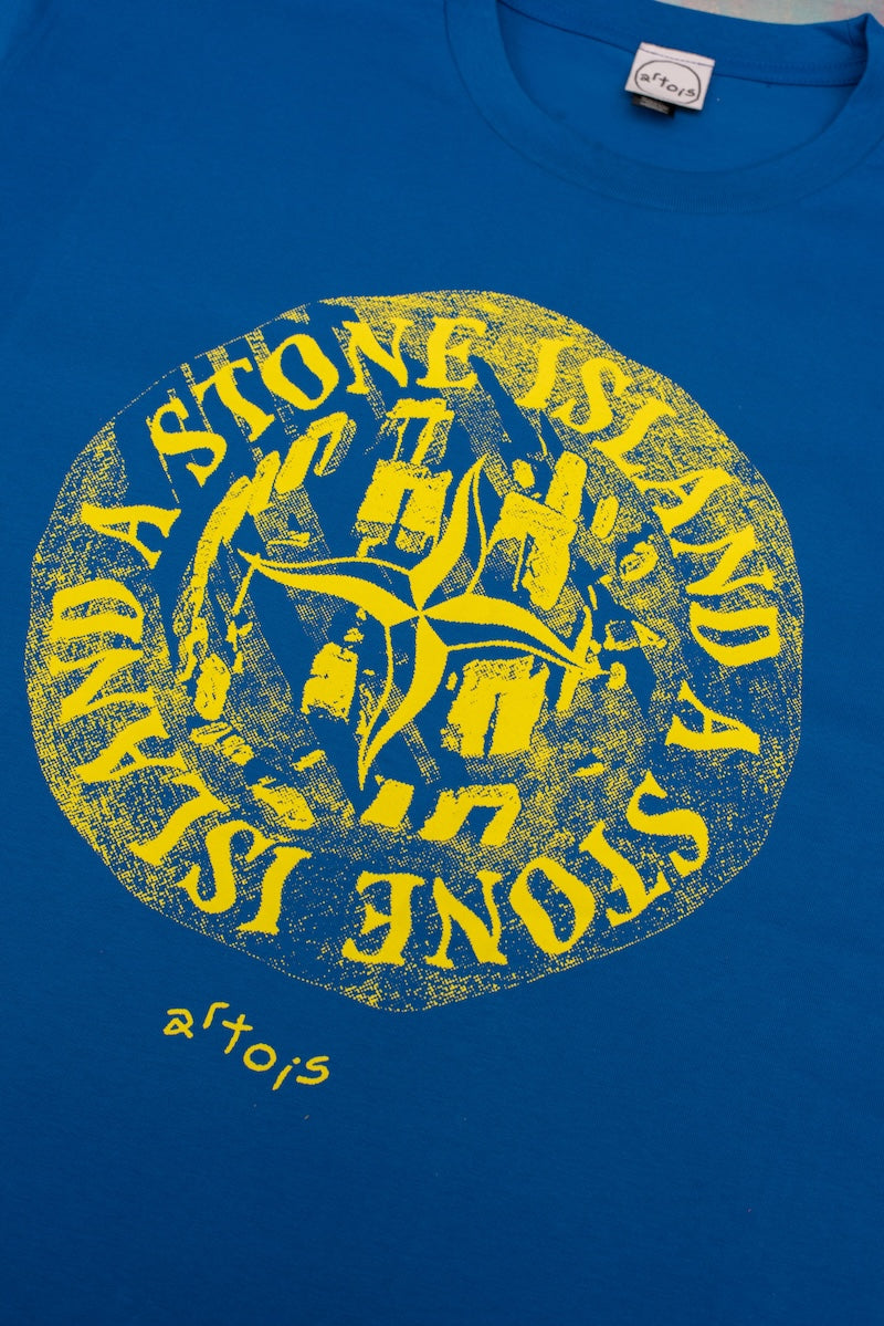 Sun Stone Circle Tee Blue