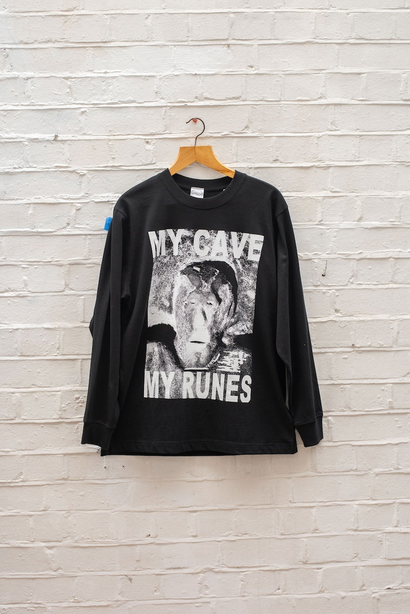 Grotte-God Long Sleeve Tee Black