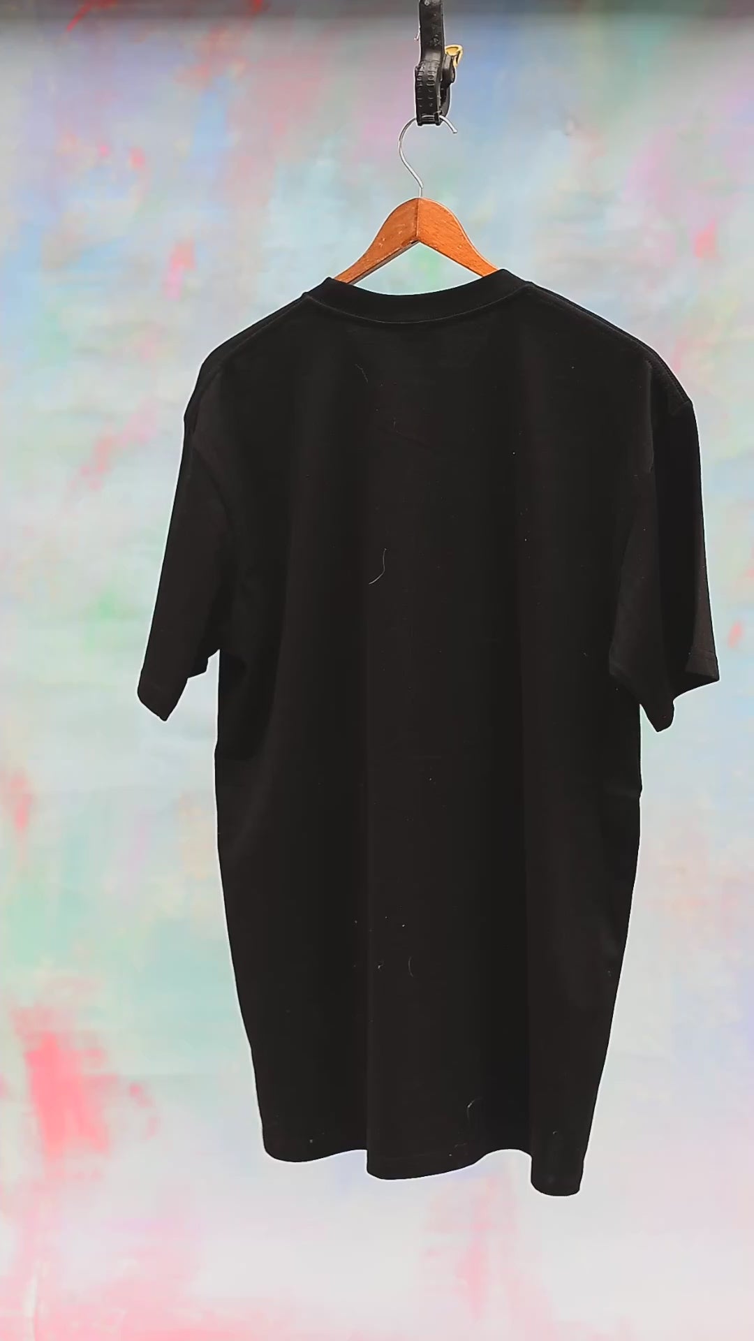 Moon Stone Circle Tee Black
